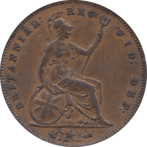 1854 PENNY ( EF ) 2 - Penny - Cambridgeshire Coins