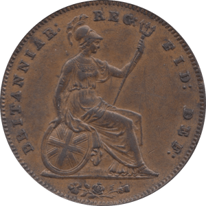 1854 PENNY ( EF ) 2 - Penny - Cambridgeshire Coins
