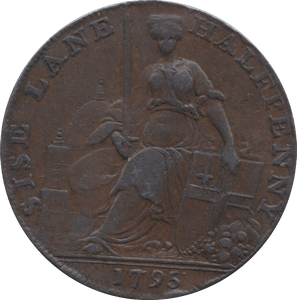 1795 HALFPENNY TOKEN LORDS COMMONS REF A3