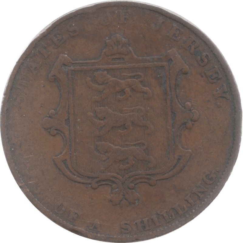 1841 JERSEY 1/26 SHILLING - WORLD COINS - Cambridgeshire Coins