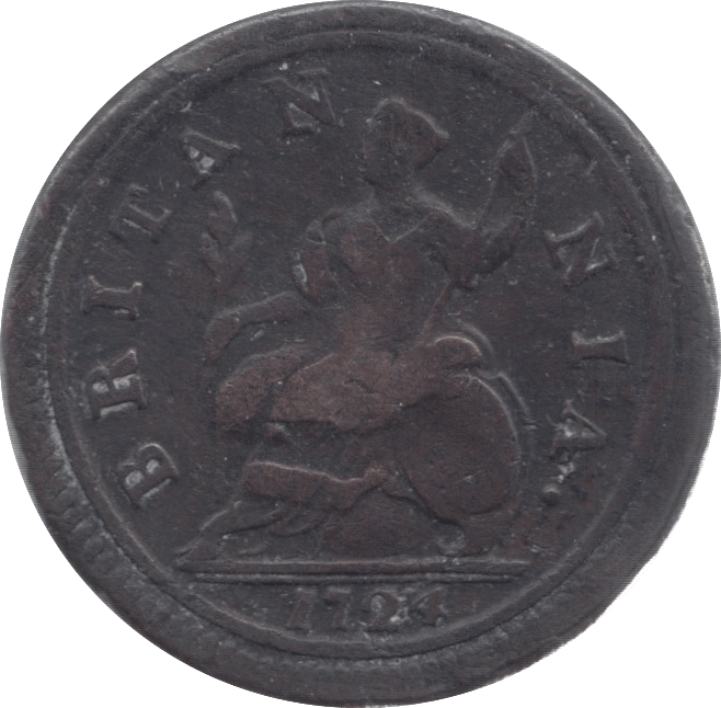 1724 HALFPENNY ( NF ) 3