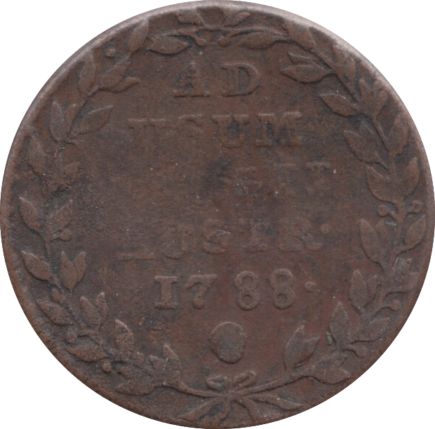 1788 2 LIARD AUSTRIAN NETHERLANDS