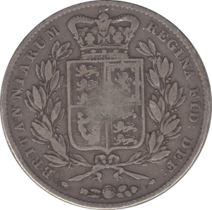 1844 CROWN ( FINE ) 6 - CROWN - Cambridgeshire Coins