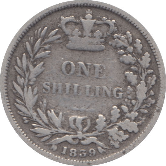1839 SHILLING ( FINE ) 4 - Shilling - Cambridgeshire Coins