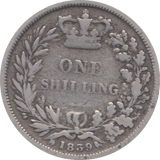 1839 SHILLING ( FINE ) 4 - Shilling - Cambridgeshire Coins