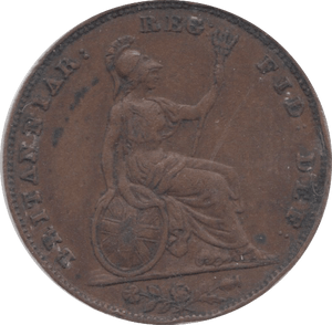1848 FARTHING ( F ) 18 - Farthing - Cambridgeshire Coins
