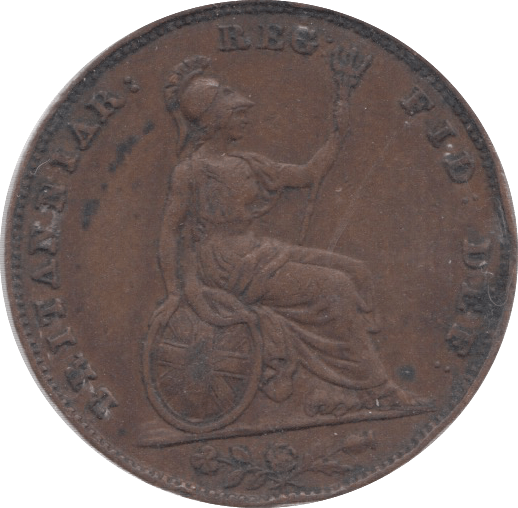 1848 FARTHING ( F ) 18 - Farthing - Cambridgeshire Coins