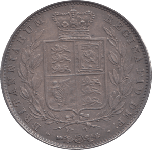1849 HALFCROWN ( AUNC ) - Halfcrown - Cambridgeshire Coins
