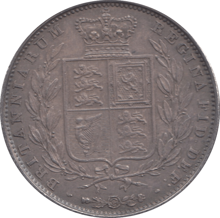 1849 HALFCROWN ( AUNC ) - Halfcrown - Cambridgeshire Coins