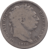 1816 SIXPENCE  ( FAIR ) 8