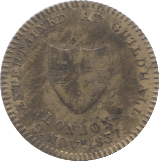 1837 QUEEN VICTORIA LONDON GUILDHALL MEDALLION - MEDALLIONS - Cambridgeshire Coins