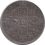1708 HALFCROWN ( GVF )
