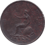 1799 HALFPENNY ( EF ) 3