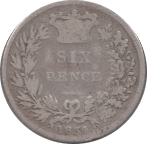 1834 SIXPENCE ( FAIR ) - Sixpence - Cambridgeshire Coins