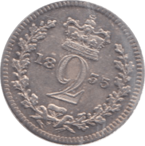 1835 MAUNDY TWOPENCE ( AUNC ) - Maundy Coins - Cambridgeshire Coins