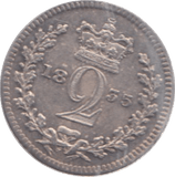 1835 MAUNDY TWOPENCE ( AUNC ) - Maundy Coins - Cambridgeshire Coins