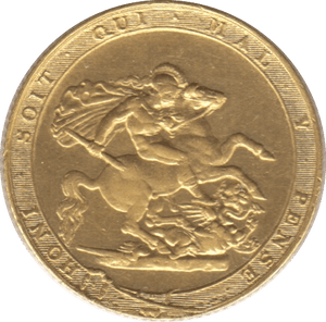 1820 GOLD SOVEREIGN ( AUNC )