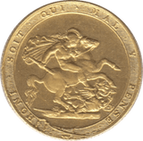 1820 GOLD SOVEREIGN ( AUNC )