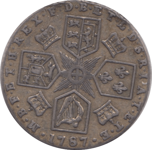 1787 SIXPENCE ( GVF ) 2