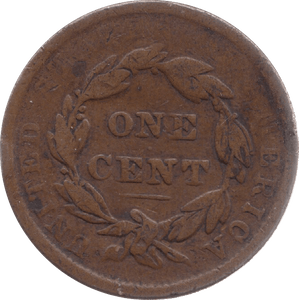 1850 1 CENT USA - WORLD COINS - Cambridgeshire Coins