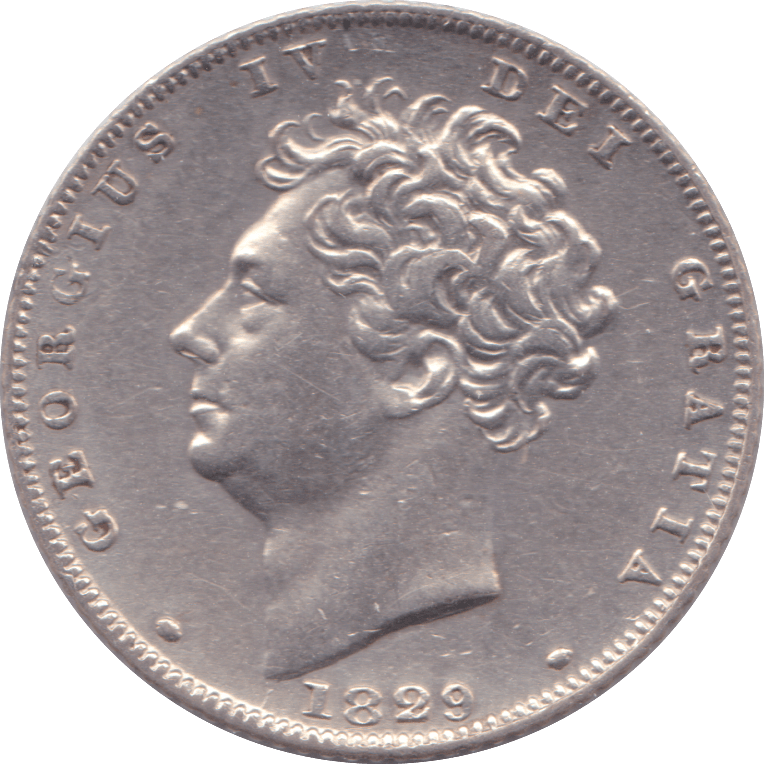 1829 SIXPENCE ( EF ) - Sixpence - Cambridgeshire Coins