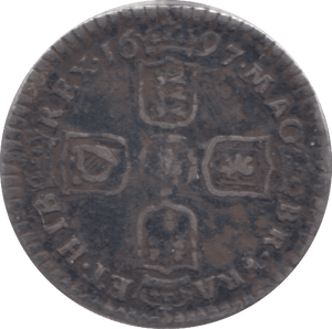 1697 SIXPENCE ( GF )