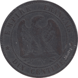 1854 FRANCE 10 CENTIMES - WORLD COINS - Cambridgeshire Coins