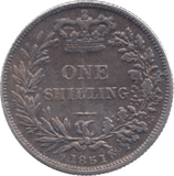 1851 SHILLING ( GVF ) 9 - Shilling - Cambridgeshire Coins
