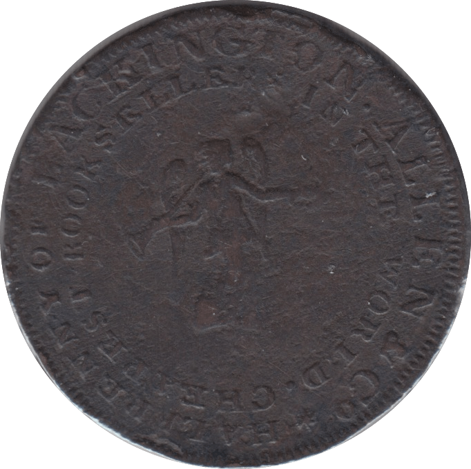 1795 HALF PENNY TOKEN LACKINGTON