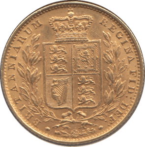 1853 GOLD SOVEREIGN ( EF ) REF 26 SHIELD BACK - Sovereign - Cambridgeshire Coins