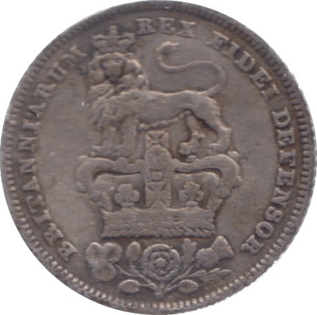 1829 SIXPENCE ( FINE ) 6 - Sixpence - Cambridgeshire Coins