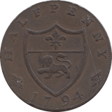 1794 JOHN OF GAUNT TOKEN