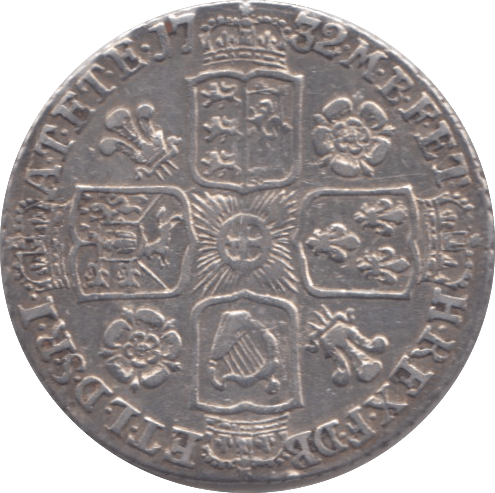 1723 SIXPENCE ( AUNC )