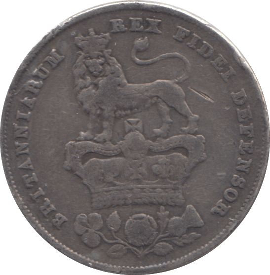 1826 SHILLING ( FINE ) 2 - Shilling - Cambridgeshire Coins