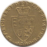 1790 GOLD ONE GUINEA ( FINE ) GEORGE III