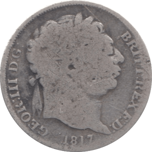1817 SIXPENCE ( FAIR )