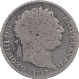 1817 SIXPENCE ( FAIR )