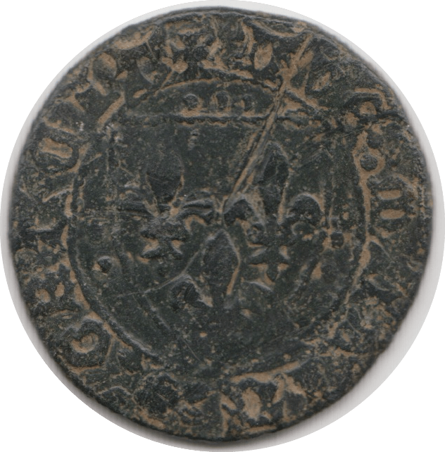 1200AD-1500AD MEDIEVAL JETTON COIN 1B