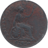 1826 HALFPENNY ( FINE ) - Halfpenny - Cambridgeshire Coins