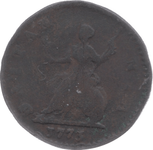1773 FARTHING 3 ( FAIR )