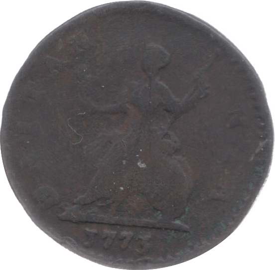 1773 FARTHING 3 ( FAIR )