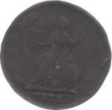 1773 FARTHING 3 ( FAIR )