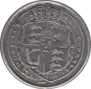 1818 SIXPENCE ( VF ) 6