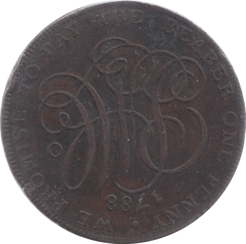 1788 DRUID PENNY TOKEN