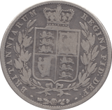 1845 HALFCROWN ( NF ) 6 - Halfcrown - Cambridgeshire Coins