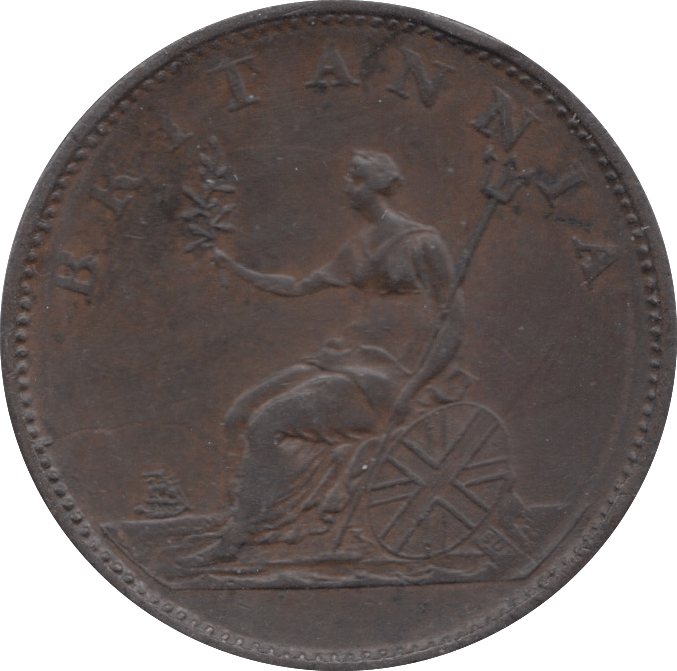 1806 HALFPENNY ( UNC ) 4