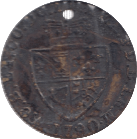 1790 GAMING TOKEN HALF GUINEA STYLE