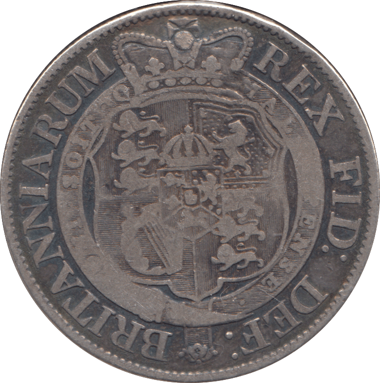 1819 HALFCROWN ( FINE ) 2