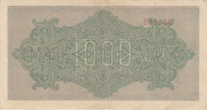 1000 REICHSMARK GERMAN BANKNOTE REF 214