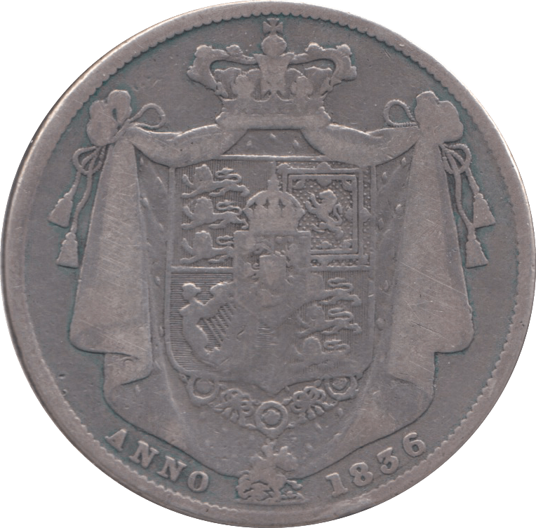 1836 HALFCROWN ( NF ) - Halfcrown - Cambridgeshire Coins